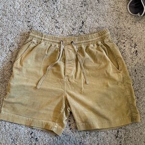 Lucky Brand Men's Tan Flat Front Shorts
